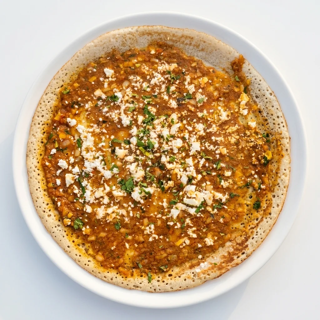 Paneer Bhaji Dosa at Dosa Grill Calgary - Flavorful vegetarian dosa from our Indian multi-cuisine menu